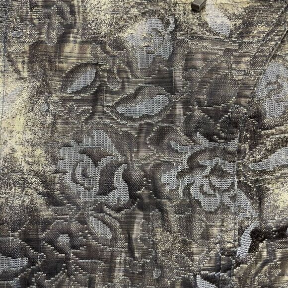 Chico’s Tapestry Style Metallic Jacket Size Small/4 (Chico 0) - Picture 5 of 6